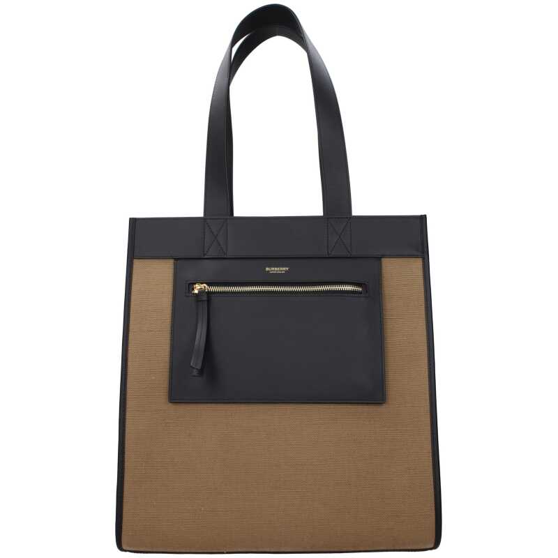 Burberry Brown Fabric Shoulder Bag, theFeinheit