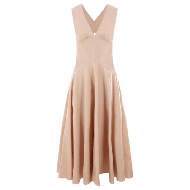 Alaïa Cotton Midi Dress, theFeinheit