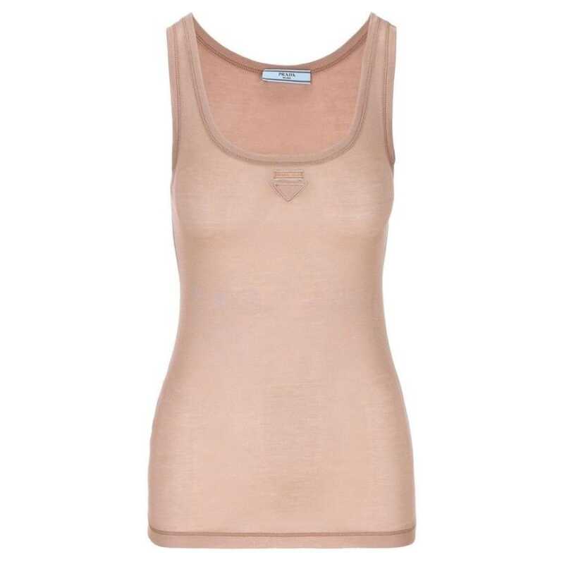 Prada Sleeveless Logo Top, theFeinheit