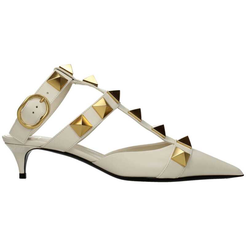 Valentino Garavani Beige Leather Sandal, theFeinheit