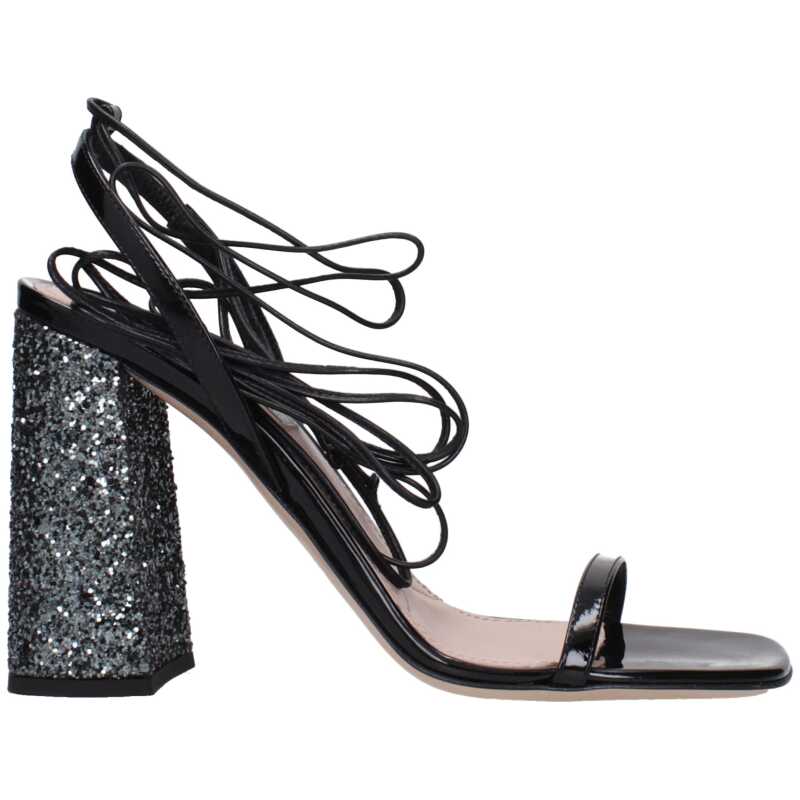 Miu Miu Black Leather Sandal, theFeinheit
