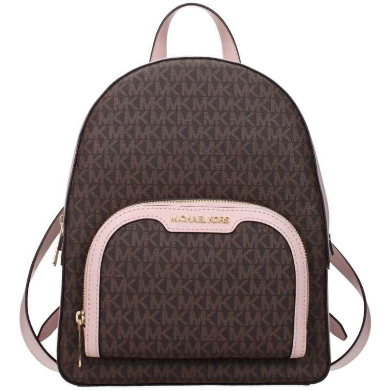 Michael Kors Brown Fabric Backpack, theFeinheit