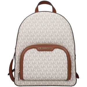 Michael Kors Beige Fabric Backpack