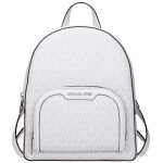 Michael Kors White Fabric Backpacks