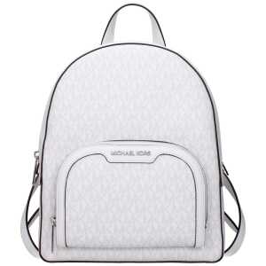 Michael Kors White Fabric Backpack