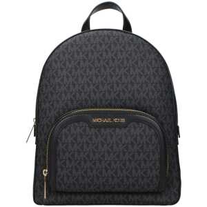 Michael Kors Black Fabric Backpack
