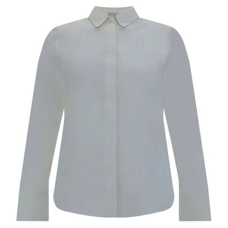 Brunello Cucinelli Shirt with iconic jewelry details, theFeinheit