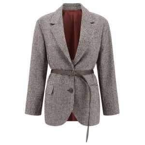Brunello Cucinelli Blazer Jacket with belt