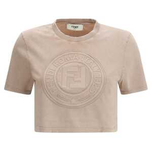 Fendi Cropped T-Shirt