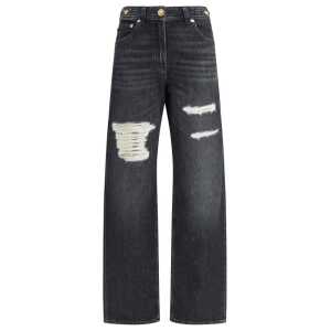 Versace Cut-Out detail Jeans