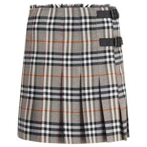 Burberry Check Archive wool Miniskirt