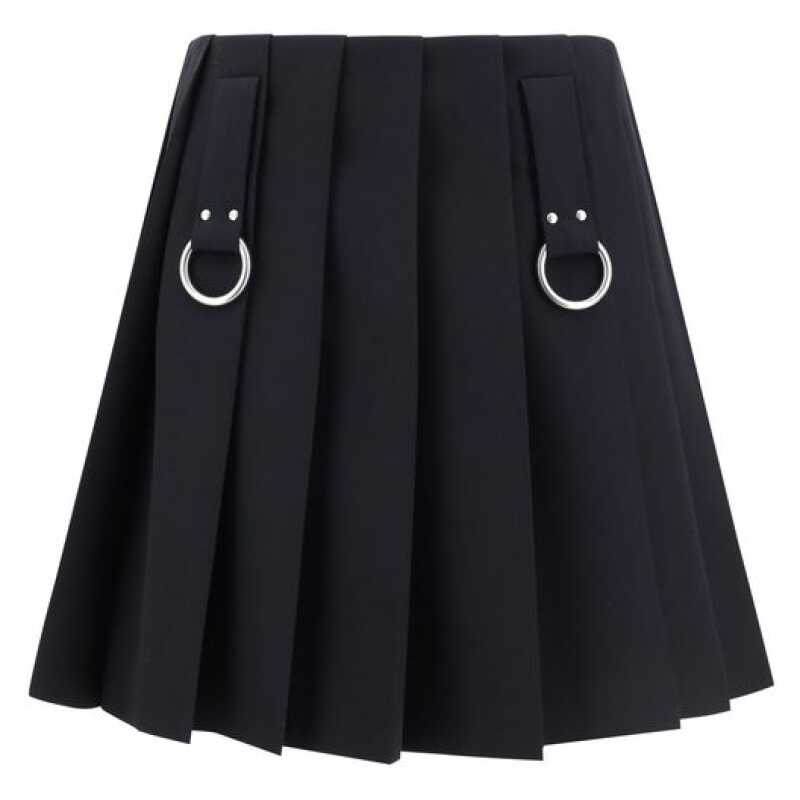 Prada Wool pleated Miniskirt, theFeinheit