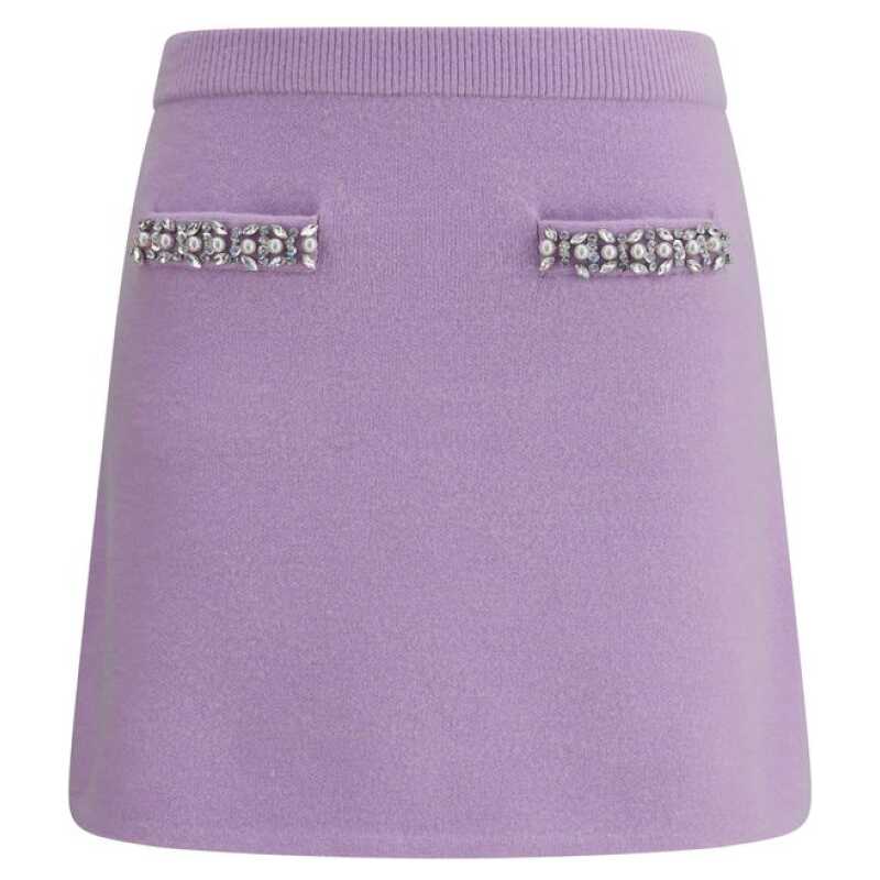 Self-Portrait Knit Miniskirt, theFeinheit