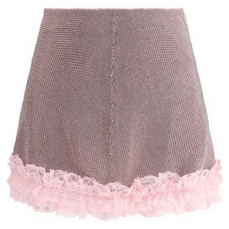 Self-Portrait Crystal Miniskirt, theFeinheit