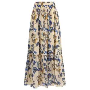 Etro Paisley printed Long Skirt