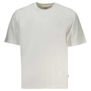 Guess Jeans White Cotton Men T-Shirt