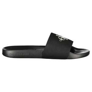 Calvin Klein Black Polyester Sandal