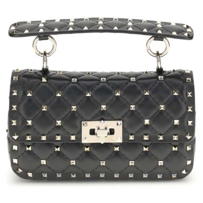 Valentino Garavani Small Leather Rockstud Spike Handbag, theFeinheit