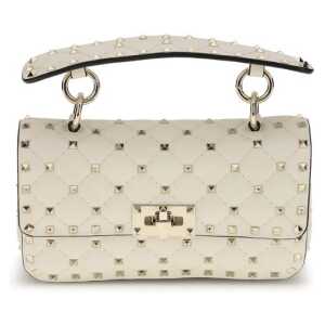 Valentino Garavani Small Leather Rockstud Spike Handbag