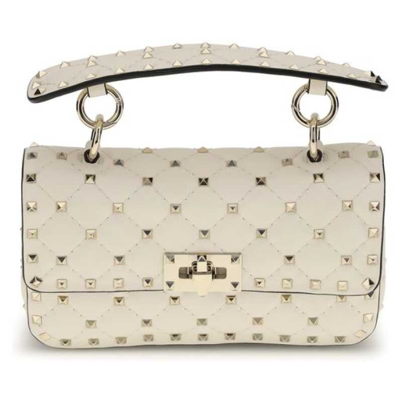 Valentino Garavani Small Leather Rockstud Spike Handbag, theFeinheit