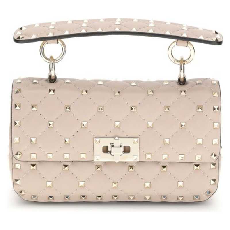 Valentino Garavani Small Leather Rockstud Spike Handbag, theFeinheit