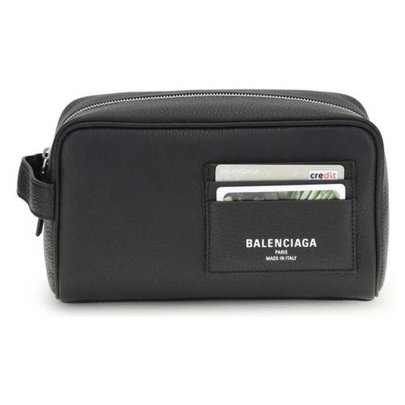Balenciaga Logo Beauty Case, theFeinheit