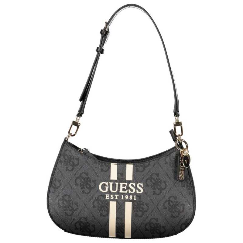 Guess Jeans Black Polyethylene Women Handbag, theFeinheit