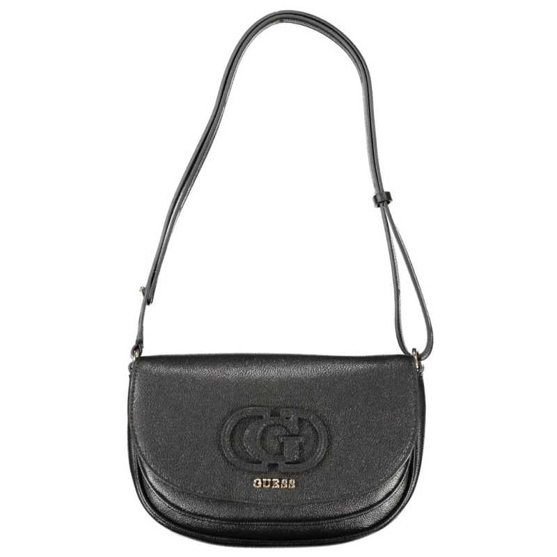 Guess Jeans Black Polyethylene Women Handbag, theFeinheit