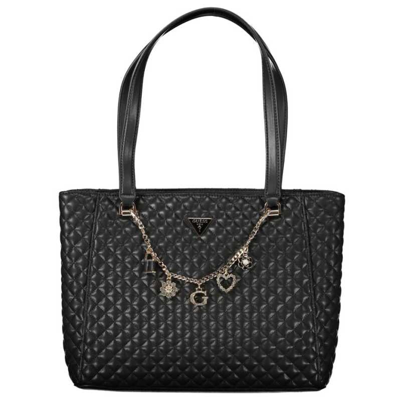 Guess Jeans Black Polyethylene Women Handbag, theFeinheit