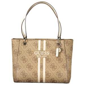 Guess Jeans Beige Polyethylene Women Handbag