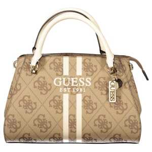 Guess Jeans Beige Polyethylene Women Handbag