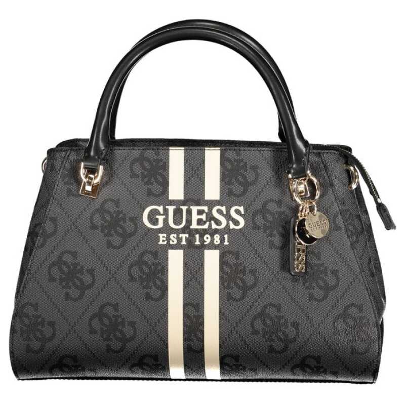 Guess Jeans Black Polyethylene Women Handbag, theFeinheit