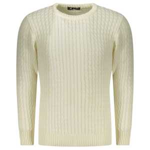 U.S. Grand Polo White Fabric Sweater