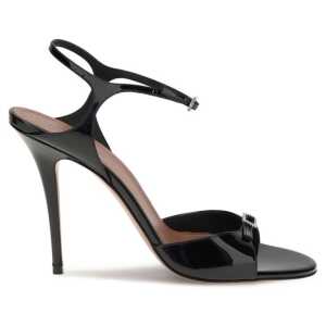 Amina Muaddi Patent-leather Adut Sandal