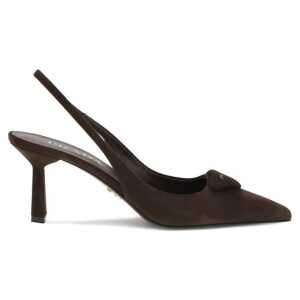 Prada Suede Slingback Pumps