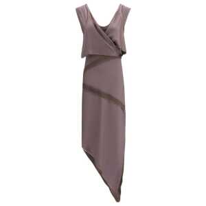 The Attico Asymmetrical midi Dress