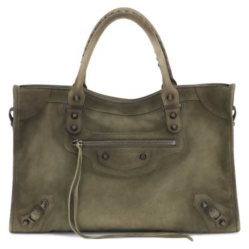 Balenciaga Suede Le City medium Handbag, theFeinheit