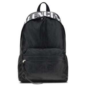 Balenciaga Crinkle Effect Backpack