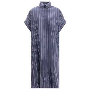 Balenciaga Striped chemisier Dress