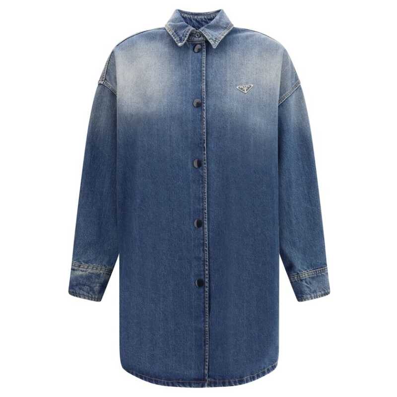 Prada Denim Shirt Jacket, theFeinheit