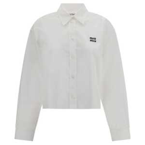 Miu Miu Cropped Shirt