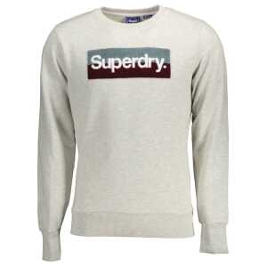 Superdry Gray Cotton Sweater