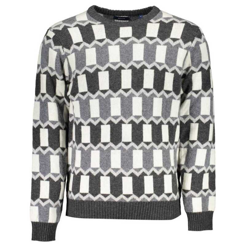 Gant Gray Wool Sweater, theFeinheit
