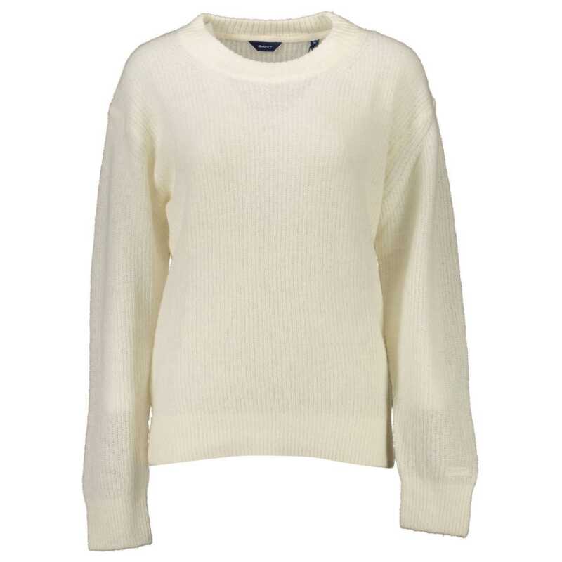 Gant White Wool Sweater, theFeinheit