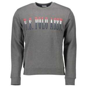 U.S. POLO ASSN. Gray Cotton Sweater