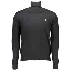 U.S. POLO ASSN. Black Cotton Sweater