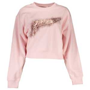 Guess Jeans Pink Cotton Sweater