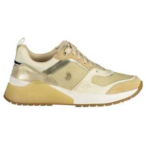 U.S. POLO ASSN. Gold Polyester Sneaker