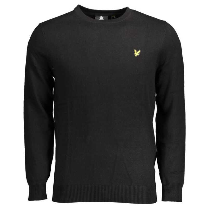 Lyle &amp; Scott Black Cotton Sweater, theFeinheit