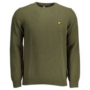 Lyle & Scott Green Wool Sweater